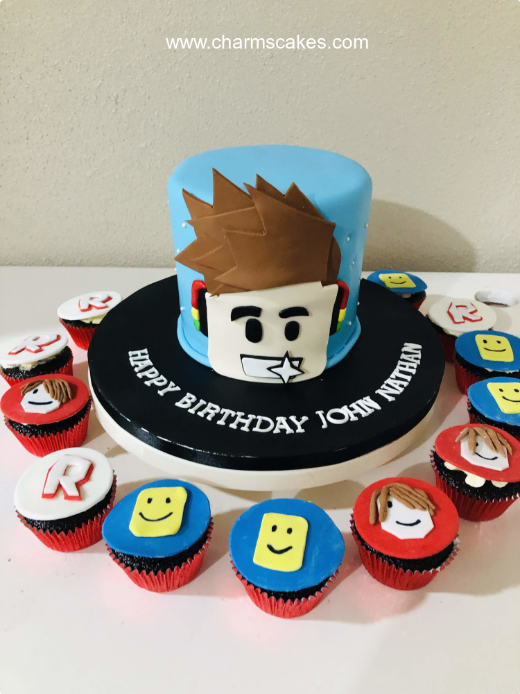 Small Roblox BIRTHDAY 11.15  SALE Custom Cake