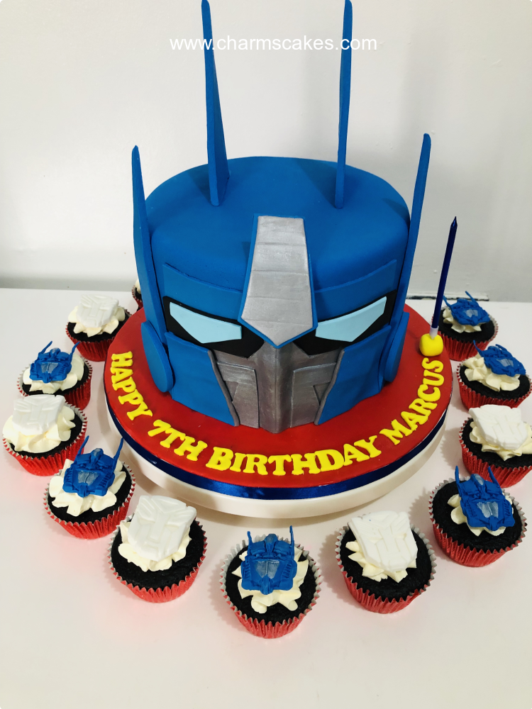Transformers BIRTHDAY 11.15  SALE Custom Cake