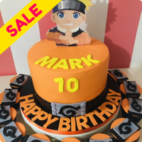 Naruto! BIRTHDAY 11.15  SALE Custom Cake