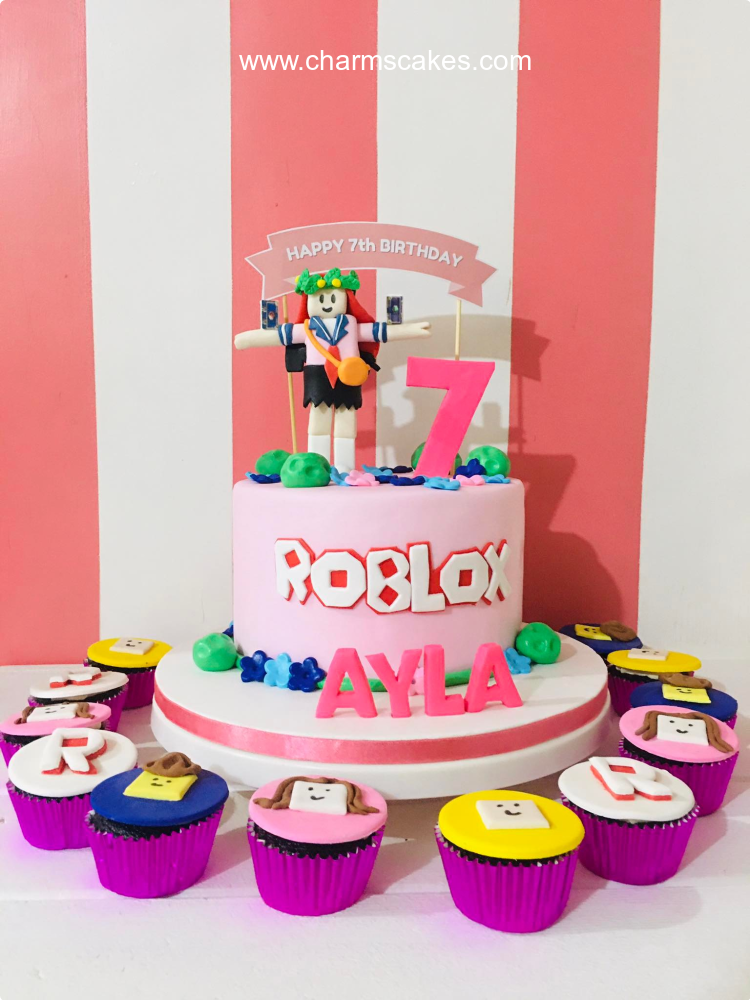 Ayla Roblox Custom Cake