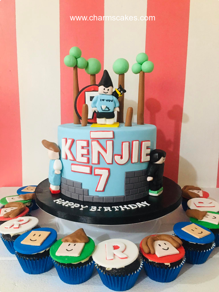 Kenjie Roblox Custom Cake