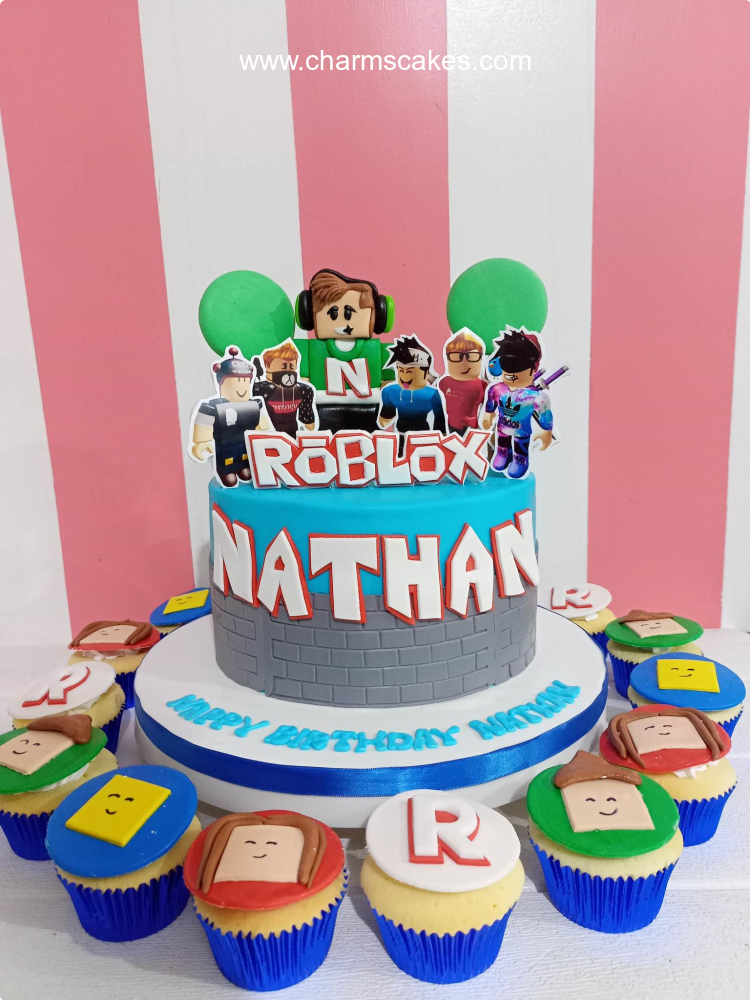 Nathan Roblox Custom Cake