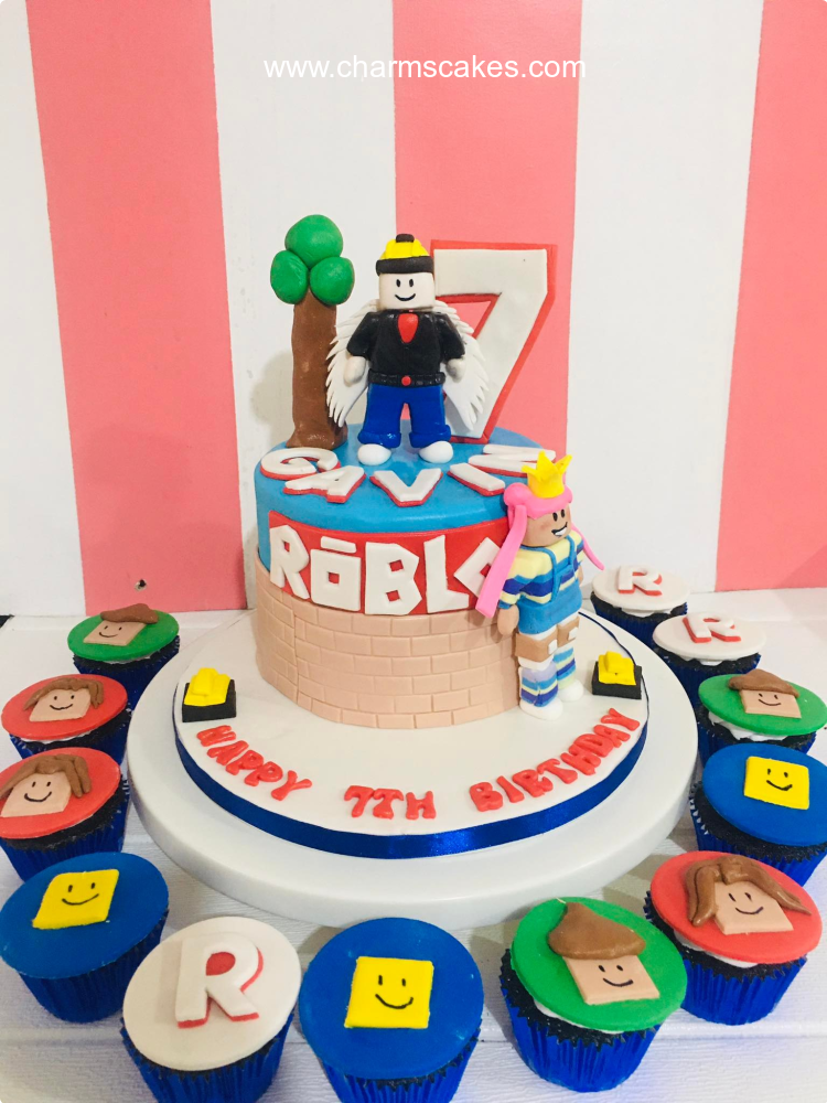 Gavin's Roblox Custom Cake