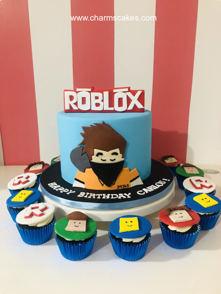 My Carlos' Roblox Custom Cake