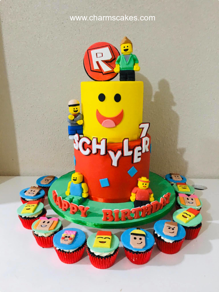 Boys Roblox Cake – Miss Cake