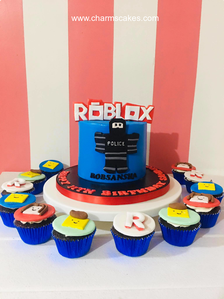 Roblox Police Roblox Custom Cake