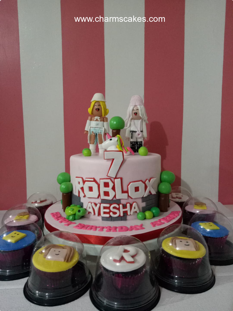 Ayesha Roblox Custom Cake