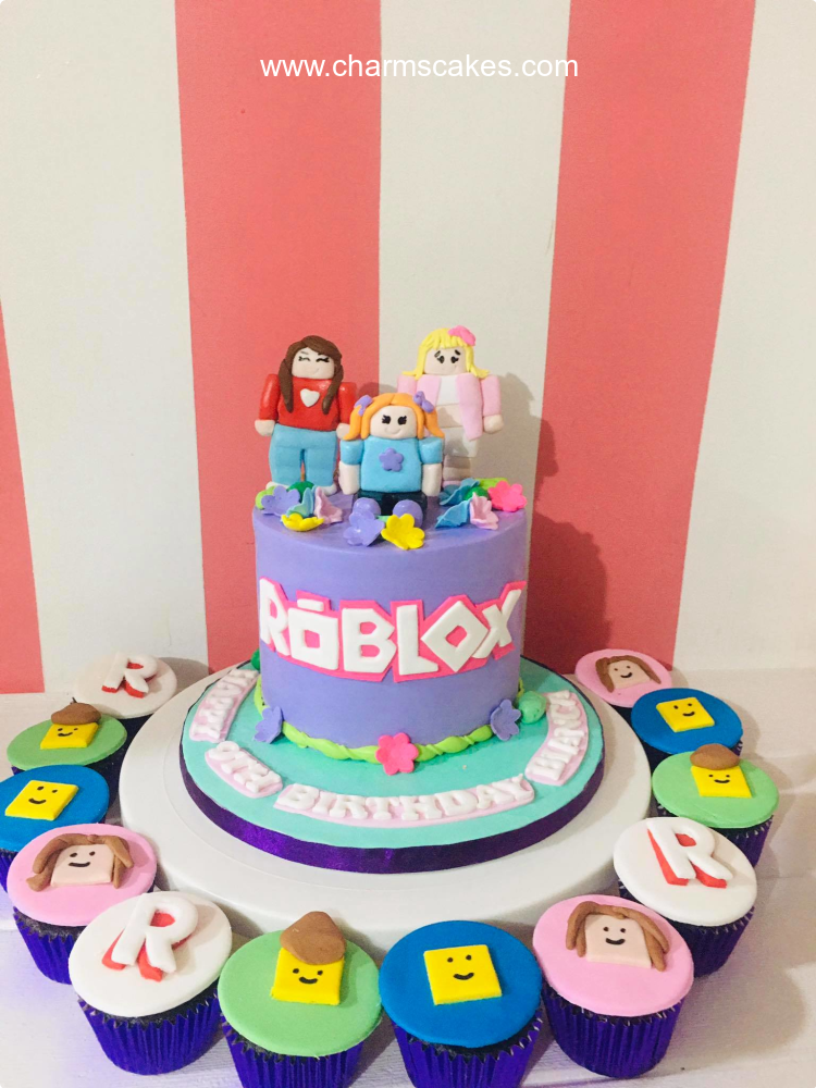 Bianca Roblox Custom Cake