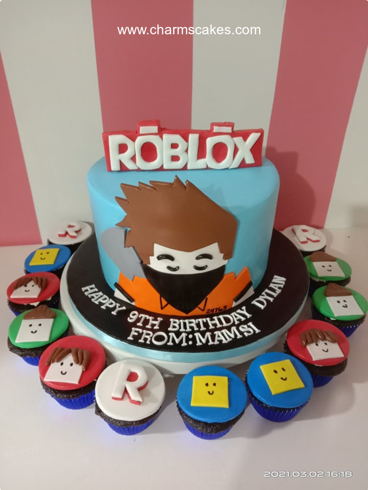 Dylan Roblox Custom Cake