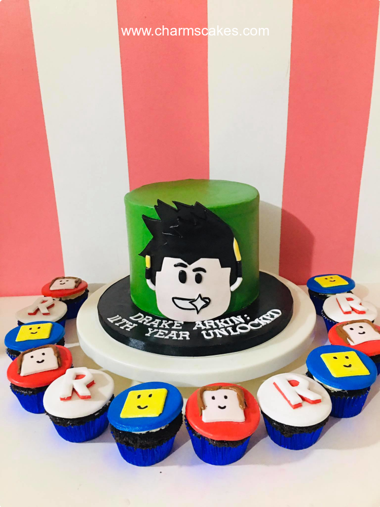 X1 - Drake Roblox Custom Cake