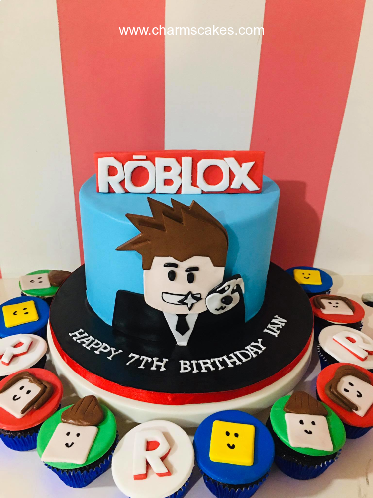 X1 - Ian Roblox Custom Cake