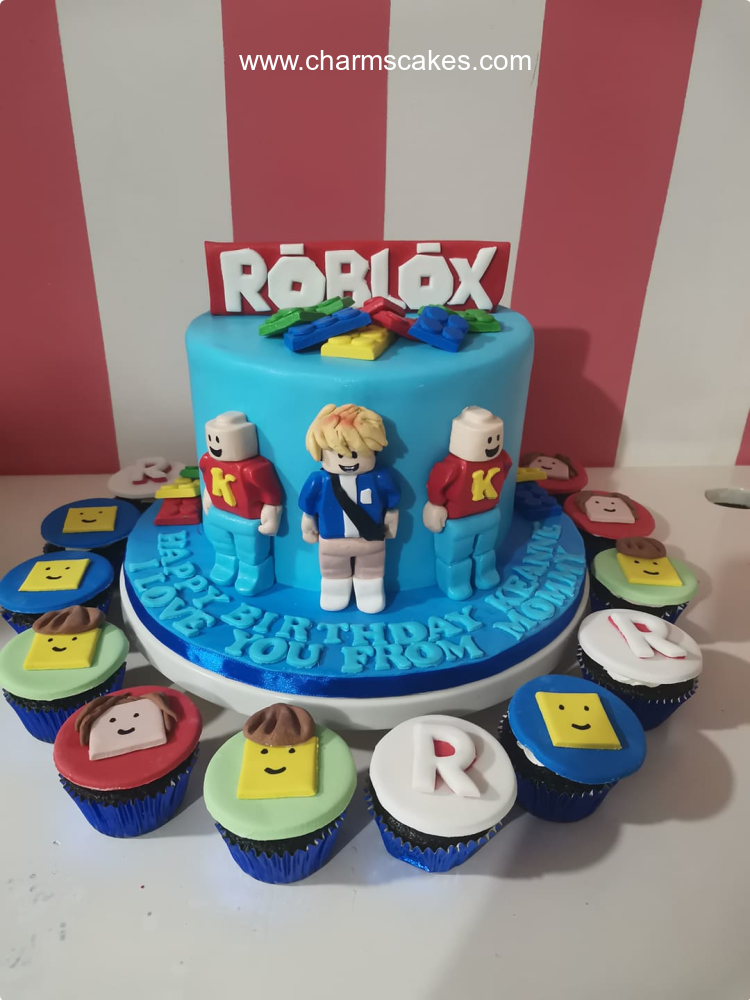 Keanne Roblox Custom Cake