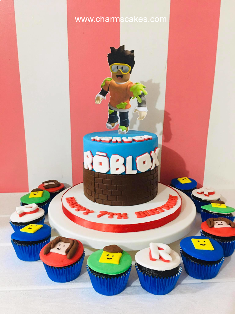 Mr. Rob Roblox Custom Cake