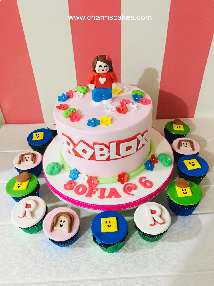 Sofia Roblox Custom Cake