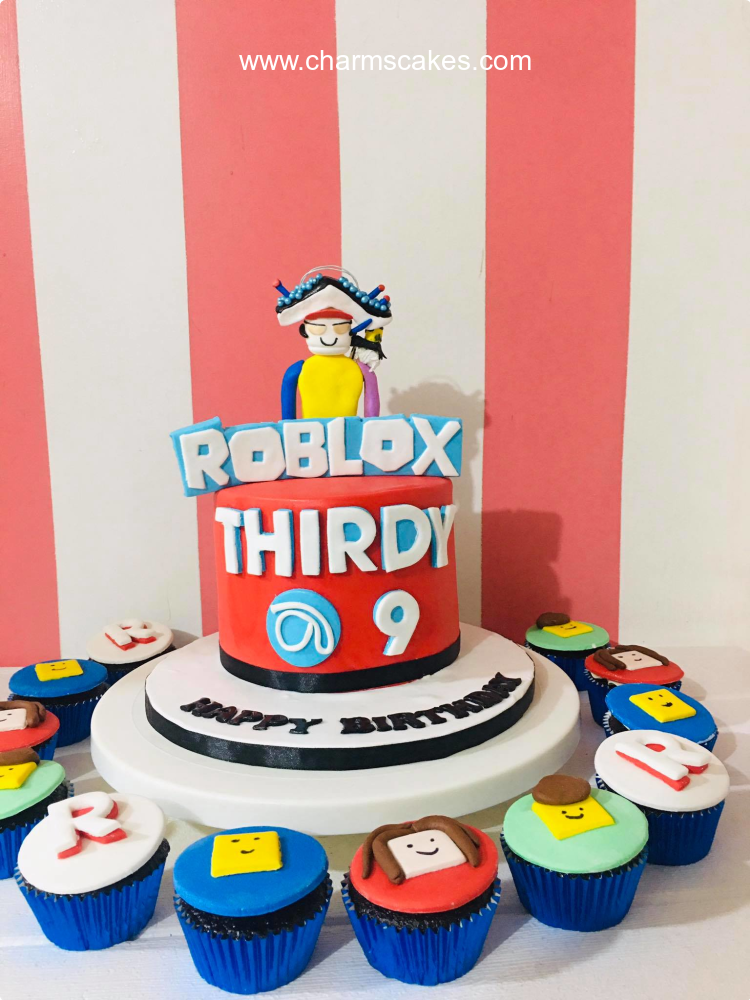 Thirdy Roblox Custom Cake