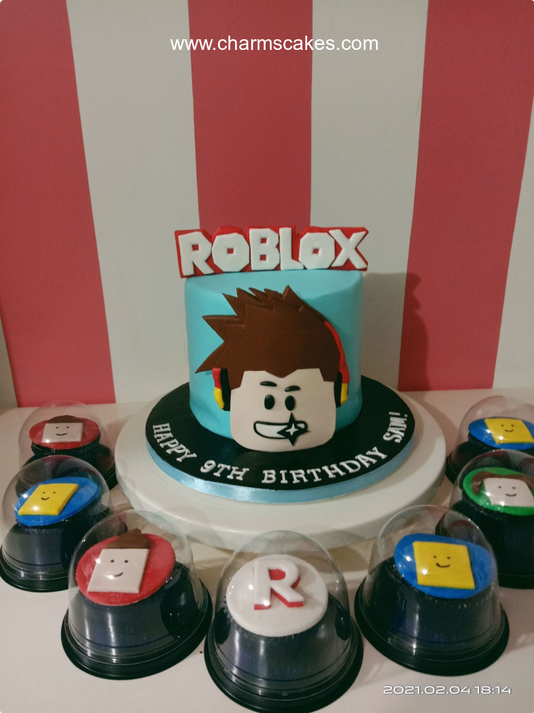 X1 - Roblox Sam Roblox Custom Cake