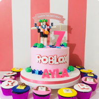 Ayla Roblox Custom Cake