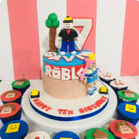 Gavin's Roblox Custom Cake