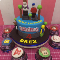 Roblox (Drex) Roblox Custom Cake