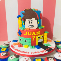 Charm S Cakes Roblox Custom Cakes - roblox cake design for boys