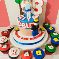 Aliyah Roblox Custom Cake