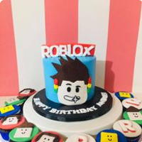 X1 - Andrie Roblox Custom Cake