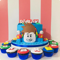 Joseph Roblox Custom Cake