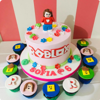 Sofia Roblox Custom Cake