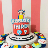 Thirdy Roblox Custom Cake