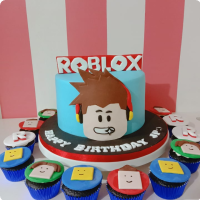 X2 - JP Roblox Custom Cake