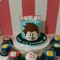 X1 - Roblox Sam Roblox Custom Cake