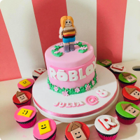 Julia Roblox Custom Cake