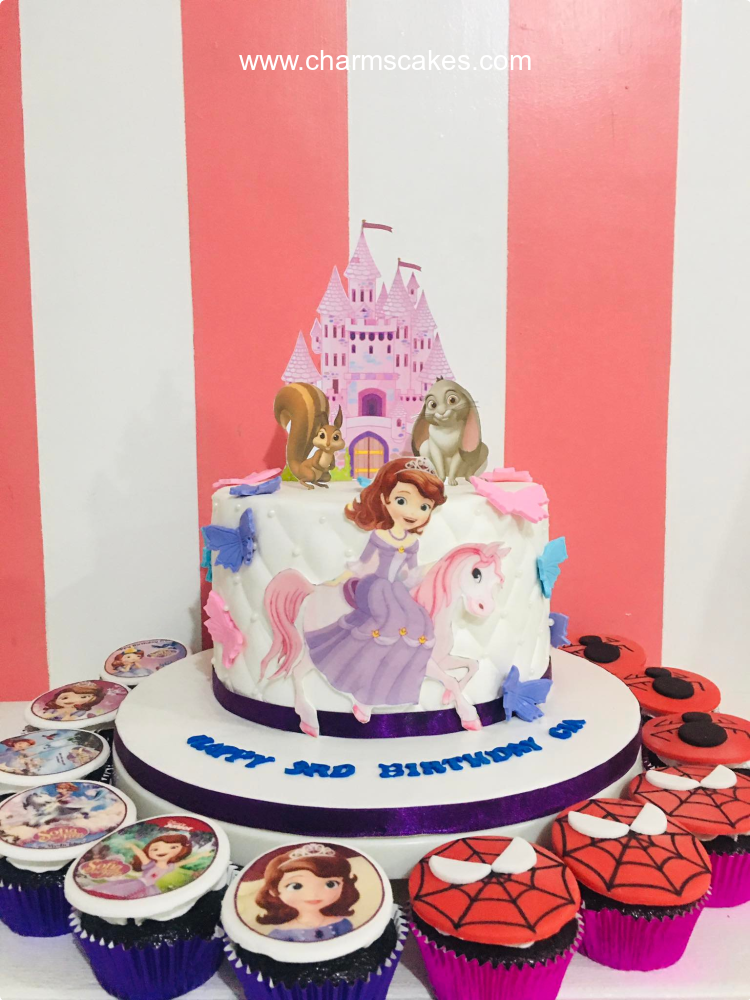 Cia's Sofia The First Custom Cake