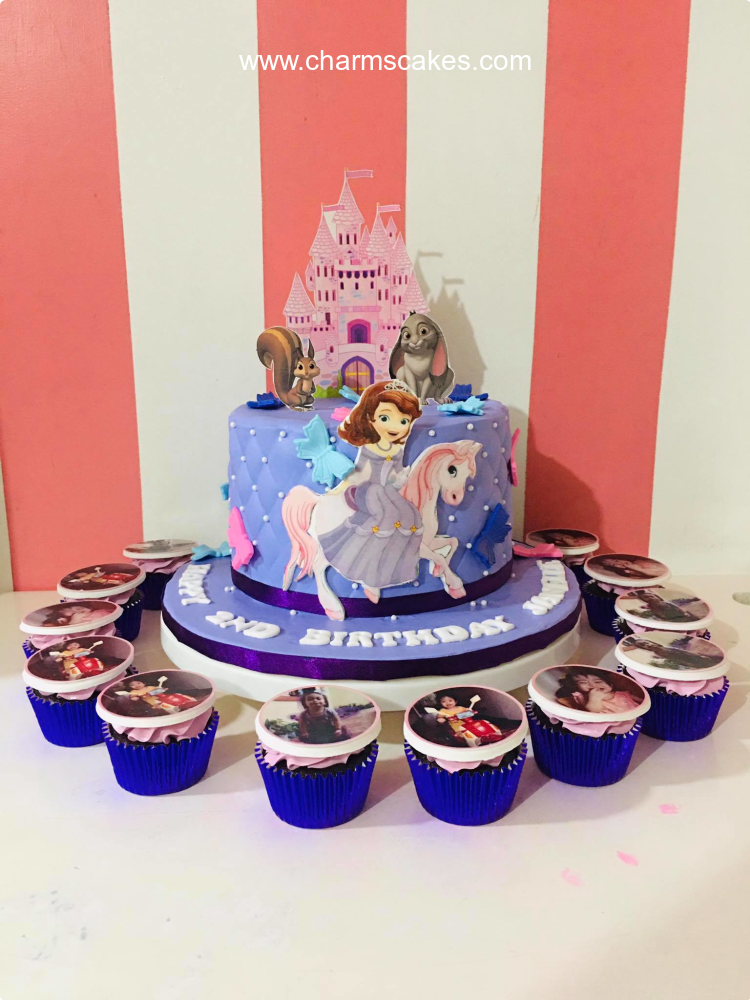 The Princess Sofia The First Custom Cake