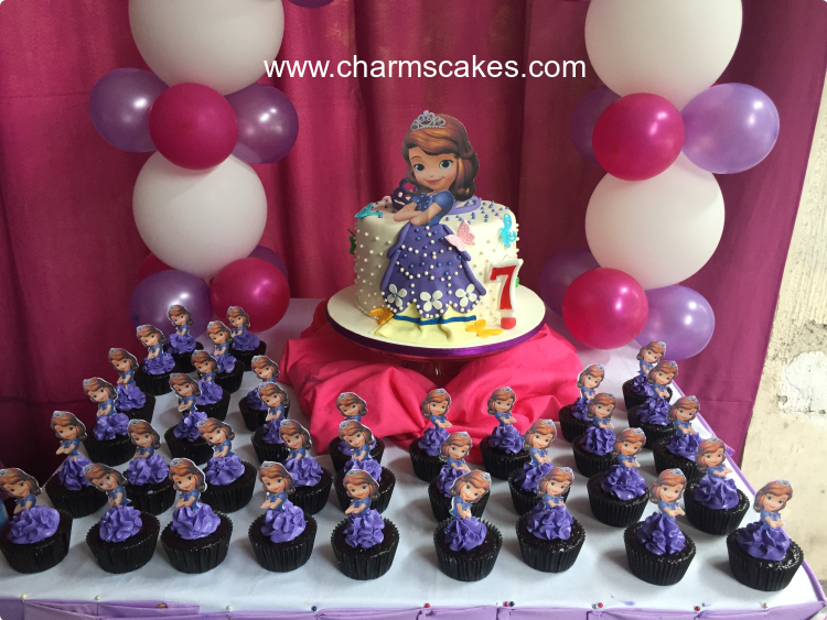 Sofia Gown Sofia The First Custom Cake