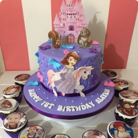 Princess Sophia Birthday Cake