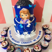 Cassidy Sofia The First Custom Cake