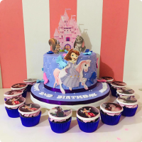 The Princess Sofia The First Custom Cake