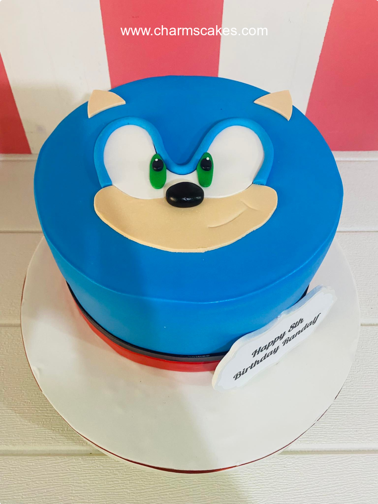 Randay's Super Sonic Custom Cake