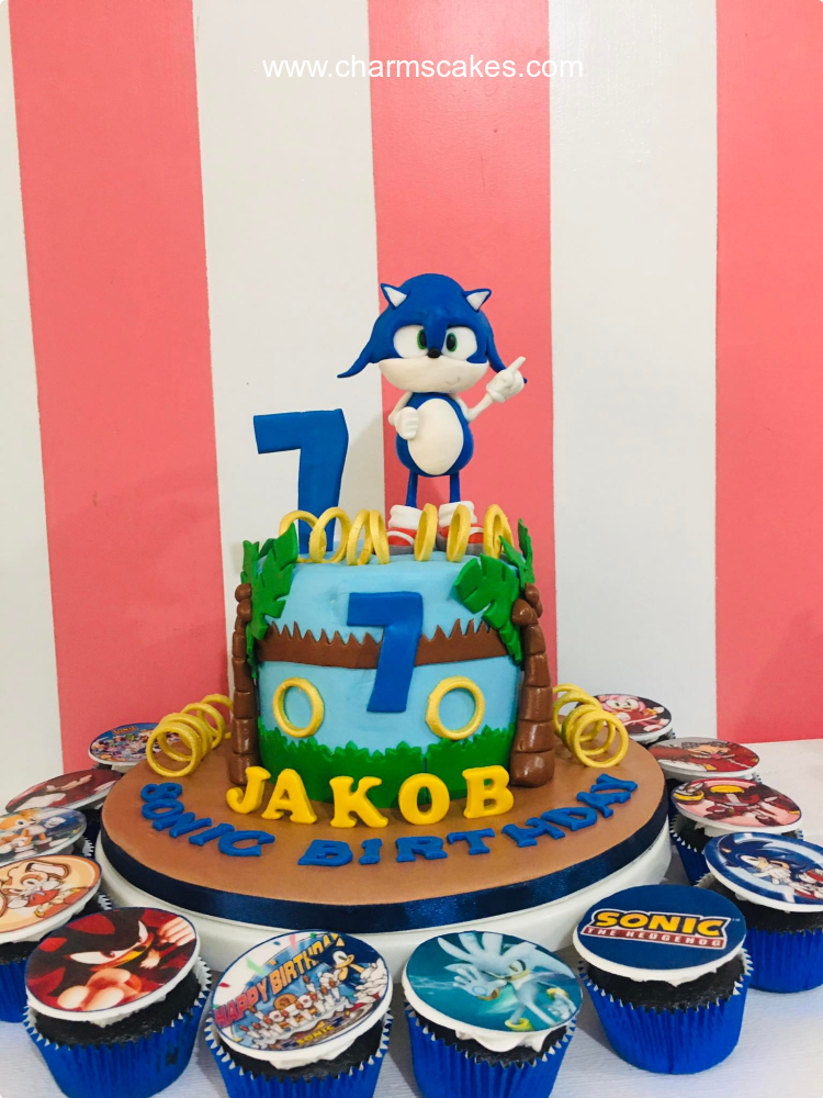 Super Sonic Super Sonic Custom Cake