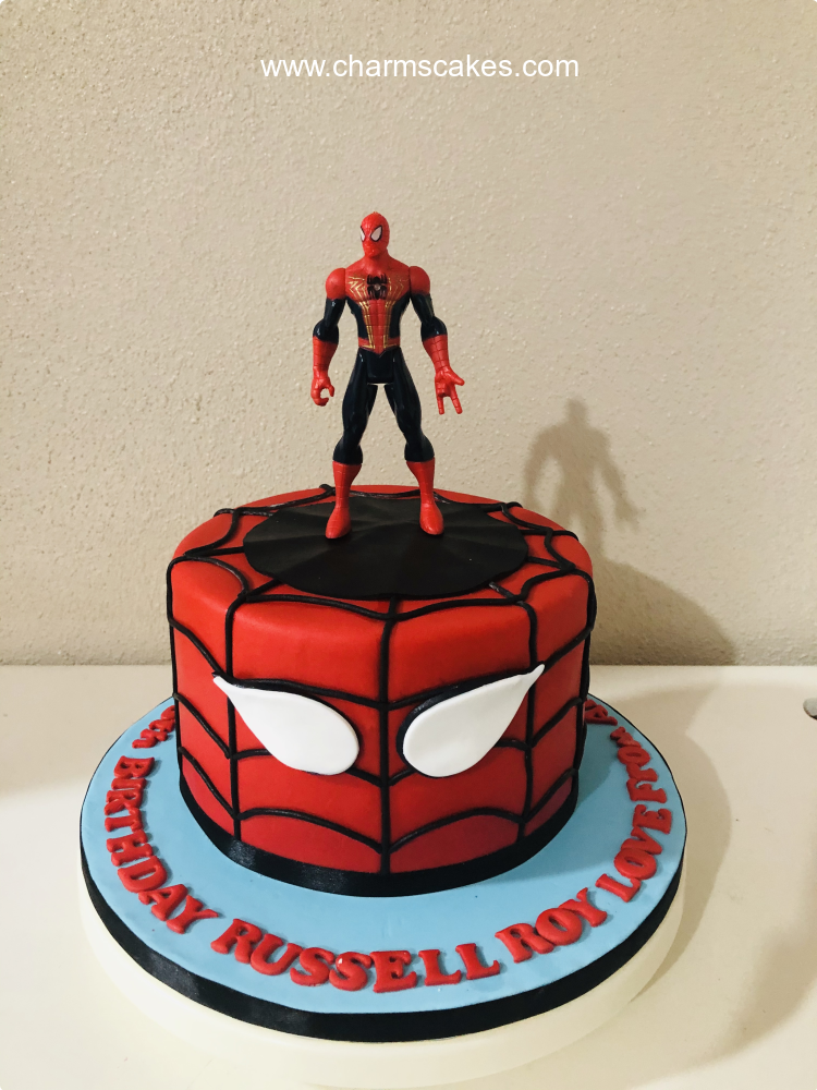 Spiderman Universe Spiderman Custom Cake