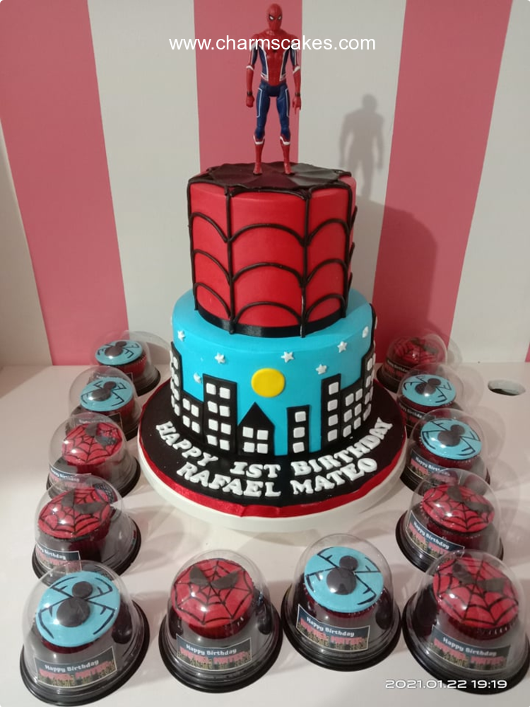 Rafael Spiderman Custom Cake