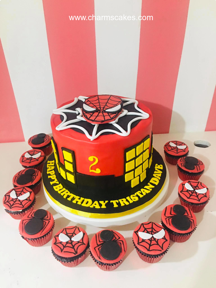 Dave Spiderman Custom Cake