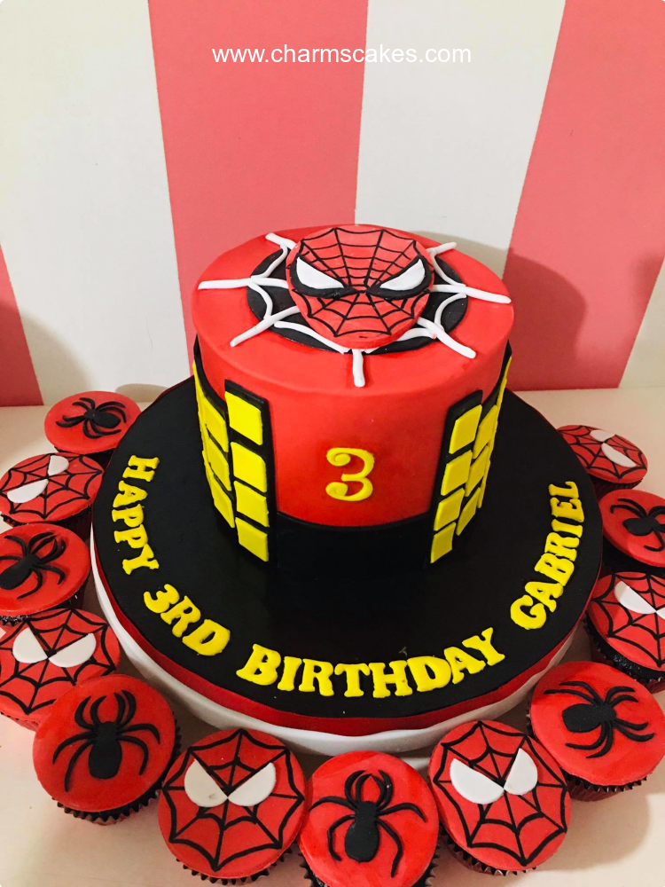 Gab Spiderman Custom Cake