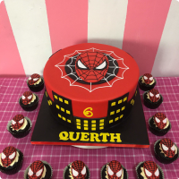 Spider Man (Querth) Spiderman Custom Cake