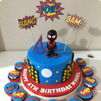 Spider Man (Comics) Spiderman Custom Cake