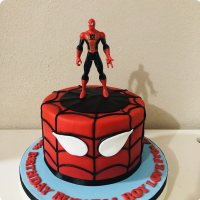 Spiderman Universe Spiderman Custom Cake