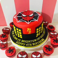 Dayely Spiderman Custom Cake