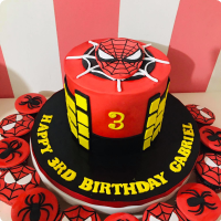 Gab Spiderman Custom Cake