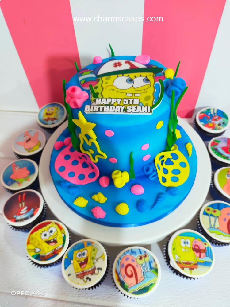 Seana's Sponge Bob Custom Cake